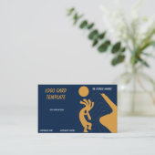 Kokopelli Desert Southwestern Business Card Visitenkarte (Stehend Vorderseite)
