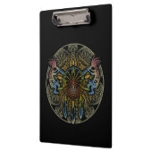 Kokopelli Duo - Mann im Maze - Dreamcatcher 1 Klemmbrett (Links)