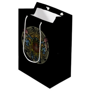 Kokopelli Duo - Mann im Maze - Dreamcatcher 1 Mittlere Geschenktüte