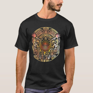 Kokopelli Duo - Mann im Maze - Dreamcatcher 1 T-Shirt