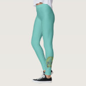 Kokopelli Duo - Mann im Maze - Sonne 1 Leggings (Links)