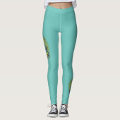 Kokopelli Duo - Mann im Maze - Sonne 1 Leggings (Vorderseite)