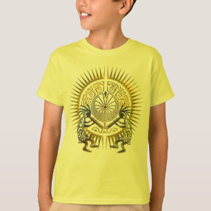 Kokopelli Duo - Mann im Maze - Sonne 1 T-Shirt