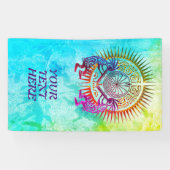 Kokopelli Duo - Mann im Maze - Sun 1a Banner (Horizontal)