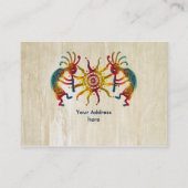 KOKOPELLI DUO-SONNE + Ihre Ideen Visitenkarte (Rückseite)