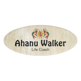 KOKOPELLI DUO SUN + Ihre Ideen Namenschild