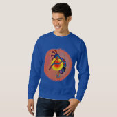Kokopelli Eidechse Sun Sweatshirt (Vorne ganz)