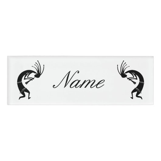 Kokopelli Flöte Player Thunder_Cove Namenschild (Vorderseite)