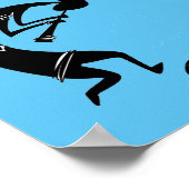 Kokopelli Flöte Player Thunder_Cove Poster (Ecke)