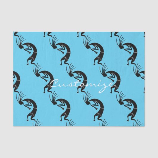Kokopelli Flöte Player Thunder_Cove Seidenpapier (Vorderseite)