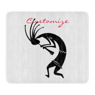 Kokopelli Flötenspieler Thunder_Cove Schneidebrett