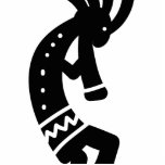 Kokopelli Freistehende Fotoskulptur<br><div class="desc">Kokopelli</div>