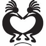 Kokopelli Freistehende Fotoskulptur<br><div class="desc">Kokopelli Skulptur</div>