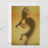 Kokopelli Fun Party Einladung (Rückseite)
