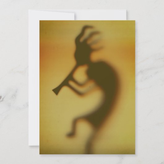 Kokopelli Fun Party Einladung (Rückseite)