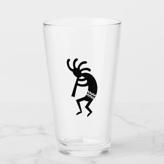 Kokopelli Glas (Vorderseite)