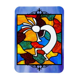 Kokopelli Glass Magnet