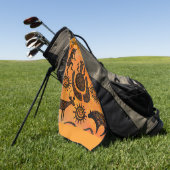 KOKOPELLI  GOLFHANDTUCH (Gras)