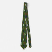 Kokopelli Group Flute Playing Figures Neck Tie Krawatte (Vorderseite)