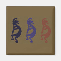 Kokopelli Gruppe der Figuren