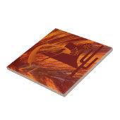 Kokopelli Heat Fliese (Seite)