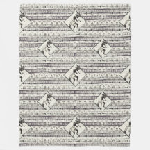 Kokopelli - Indianerisches amerikanisches Muster n