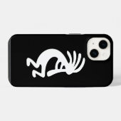 Kokopelli iPhone Hülle (Rückseite (Horizontal))