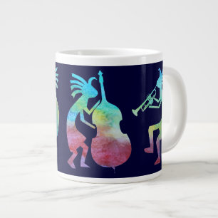 Kokopelli Jazz-Quartett Jumbo-Tasse
