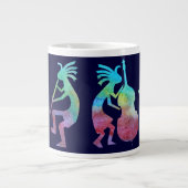 Kokopelli Jazz-Quartett Jumbo-Tasse (Vorderseite)