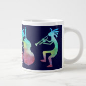 Kokopelli Jazz-Quartett Jumbo-Tasse (Rechts)