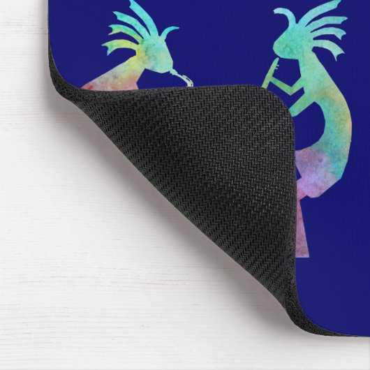 Kokopelli Jazz-Quartett Mousepad (Ecke)