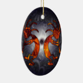 kokopelli keramik ornament (Rechts)