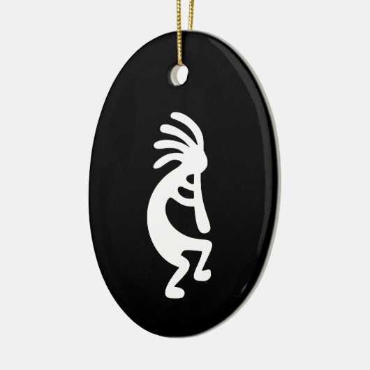 Kokopelli Keramikornament (Links)
