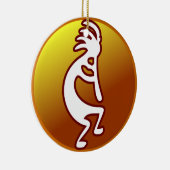 Kokopelli Keramikornament (Rechts)