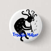Kokopelli Knopf Button (Vorderseite)