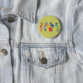 Kokopelli Knöpfe Button (Beispiel)