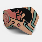 Kokopelli Krawatte (Gerollt)