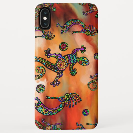 Kokopelli-Kunst Case-Mate iPhone Hülle (Rückseite)