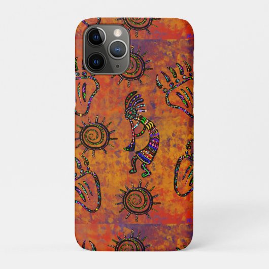 Kokopelli-Kunst Case-Mate iPhone Hülle (Rückseite)