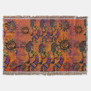 Kokopelli-Kunst Decke