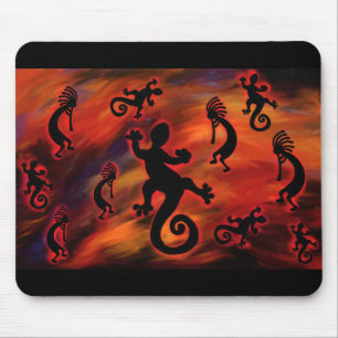 Kokopelli-Kunst Mousepad