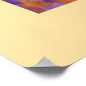 Kokopelli-Kunst  Poster (Ecke)