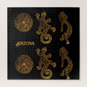 Kokopelli-Kunst Puzzle