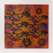 Kokopelli-Kunst  Puzzle (Horizontal)