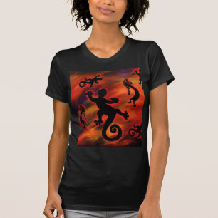 Kokopelli-Kunst T-Shirt
