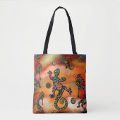 Kokopelli-Kunst Tasche (Vorderseite)