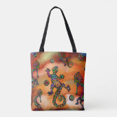 Kokopelli-Kunst Tasche (Rückseite)