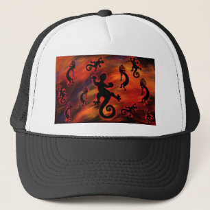Kokopelli-Kunst Truckerkappe