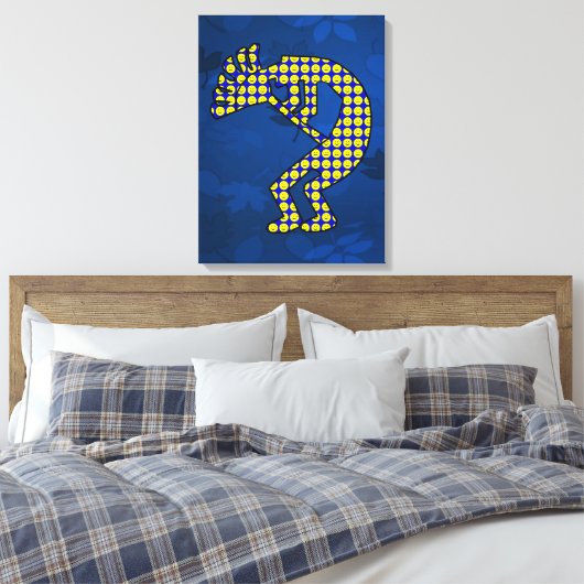 Kokopelli Leinwanddruck (Insitu (Schlafzimmer))