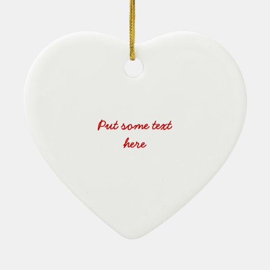 Kokopelli-Liebe Keramik Ornament (Hinten)